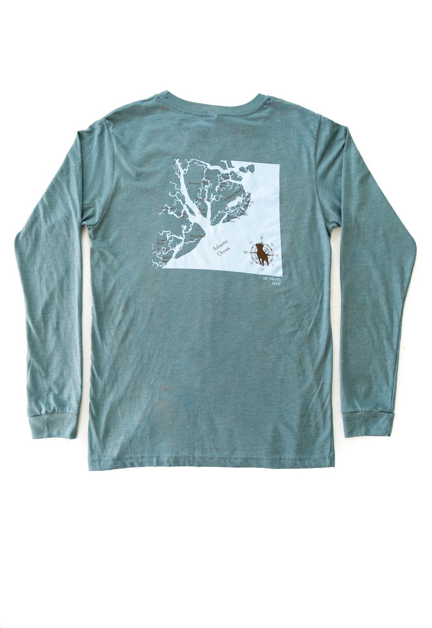 Hilton Head Island Waterways Long Sleeve T-shirt – Local Dog